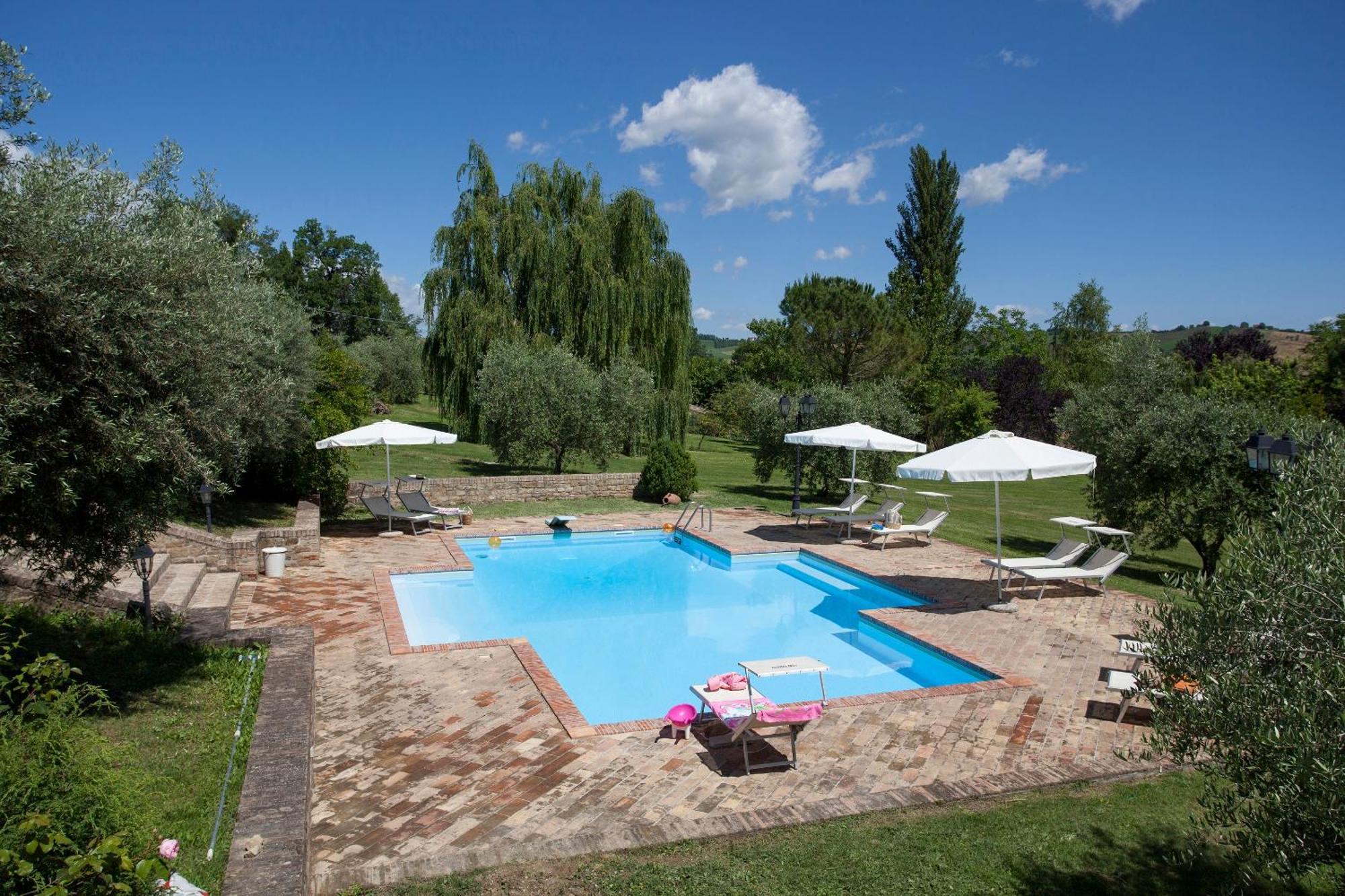 Agriturismo Tre Querce Penna San Giovanni Zewnętrze zdjęcie