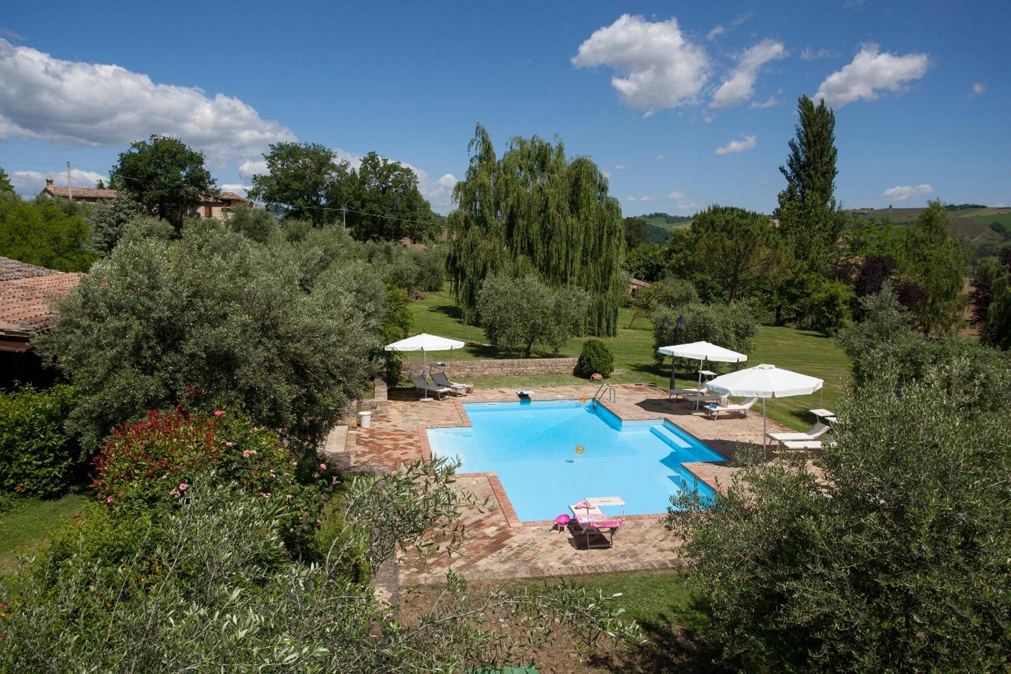 Agriturismo Tre Querce Penna San Giovanni Zewnętrze zdjęcie