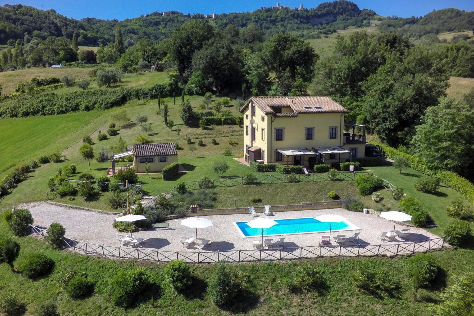 Agriturismo Tre Querce Penna San Giovanni Zewnętrze zdjęcie